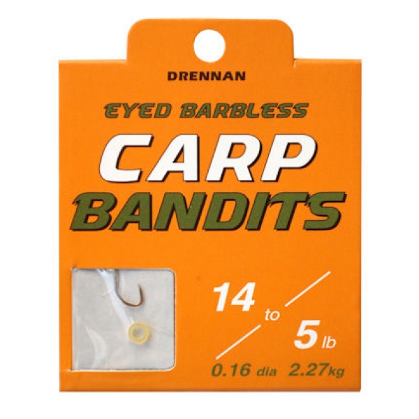 Drennan Carp Bandits Hooks to Nylon Drennan Carp Bandits Hooks to Nylon